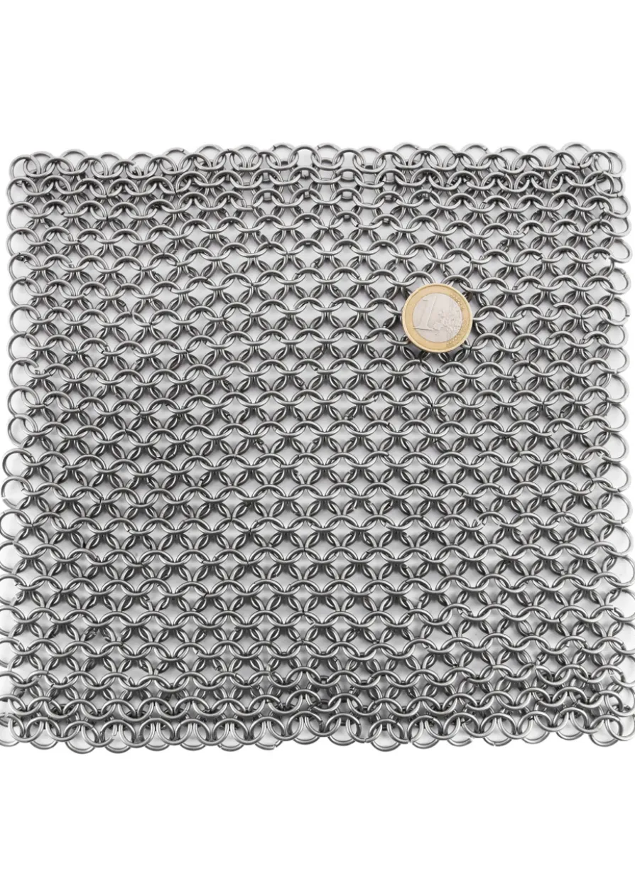 BTW Kettenstück 20x 20cm aus Federstahl, ID8mm, unbehandelt