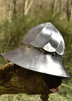 Burgunder-Eisenhut, 15. Jh., 1,6 mm Stahl