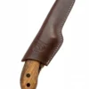 Bushcraft Messer, Karbon-Stahl und Lederscheide, BeaverCraft