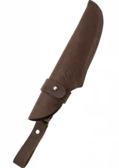 Bushcraft Messer mit gebläuter Klinge, BeaverCraft