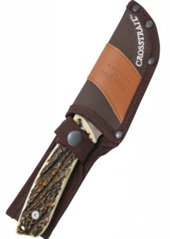 Camillus CROSSTAIL™, Outdoormesser mit Scheide, Gut Hook