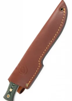 Casström, SWEDISH FOREST KNIFE NO. 14, GREEN MICARTA