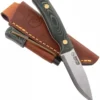 Casström, SWEDISH FOREST KNIFE NO. 8, GREEN MICARTA, FEUERSTAHL