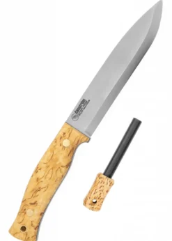 Casström, SWEDISH FOREST KNIFE NO. 14, MASERBIRKE, FEUERSTAHL