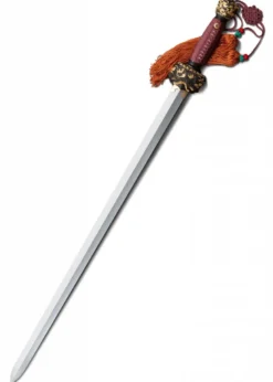 Chinese Two Collar Sea Wave Gim-Schwert, Cold Steel