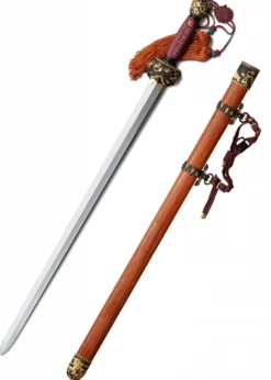 Chinese Two Collar Sea Wave Gim-Schwert, Cold Steel