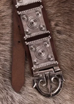 Cingulum, Legionärs-Gürtel, RGZM, Leder und Messing (verzinnt)
