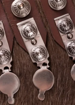 Cingulum, Legionärs-Gürtel, RGZM, Leder und Messing (verzinnt)