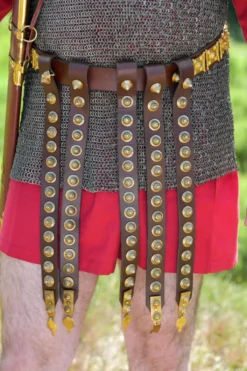Cingulum, Legionärs-Gürtel, RGZM, Leder und Messing