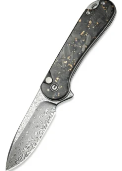 Civivi Button Lock Elementum II Carbon Fiber & Resin Handle, Taschenmesser