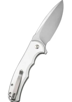 CIVIVI BUTTON LOCK PRAXIS, Aluminium, Silber, Taschenmesser