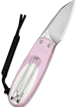 Civivi Purr Nitro-V Pink + White G10, Taschenmesser