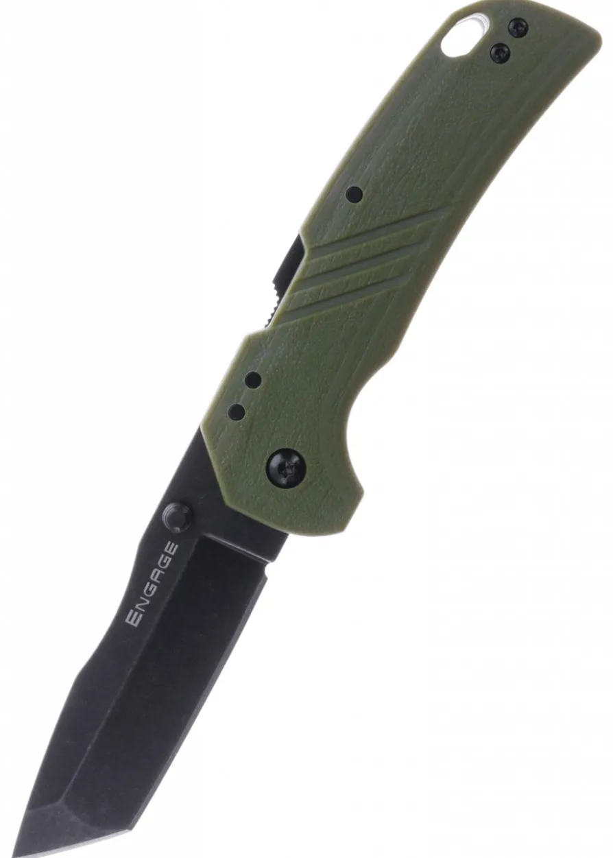 Cold Steel Engage Tanto 3" Taschenmesser, OD Green