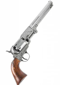 Colt Navy Perkussionsrevolver .36, Confederate Modell 1862, Altgrau, Replik