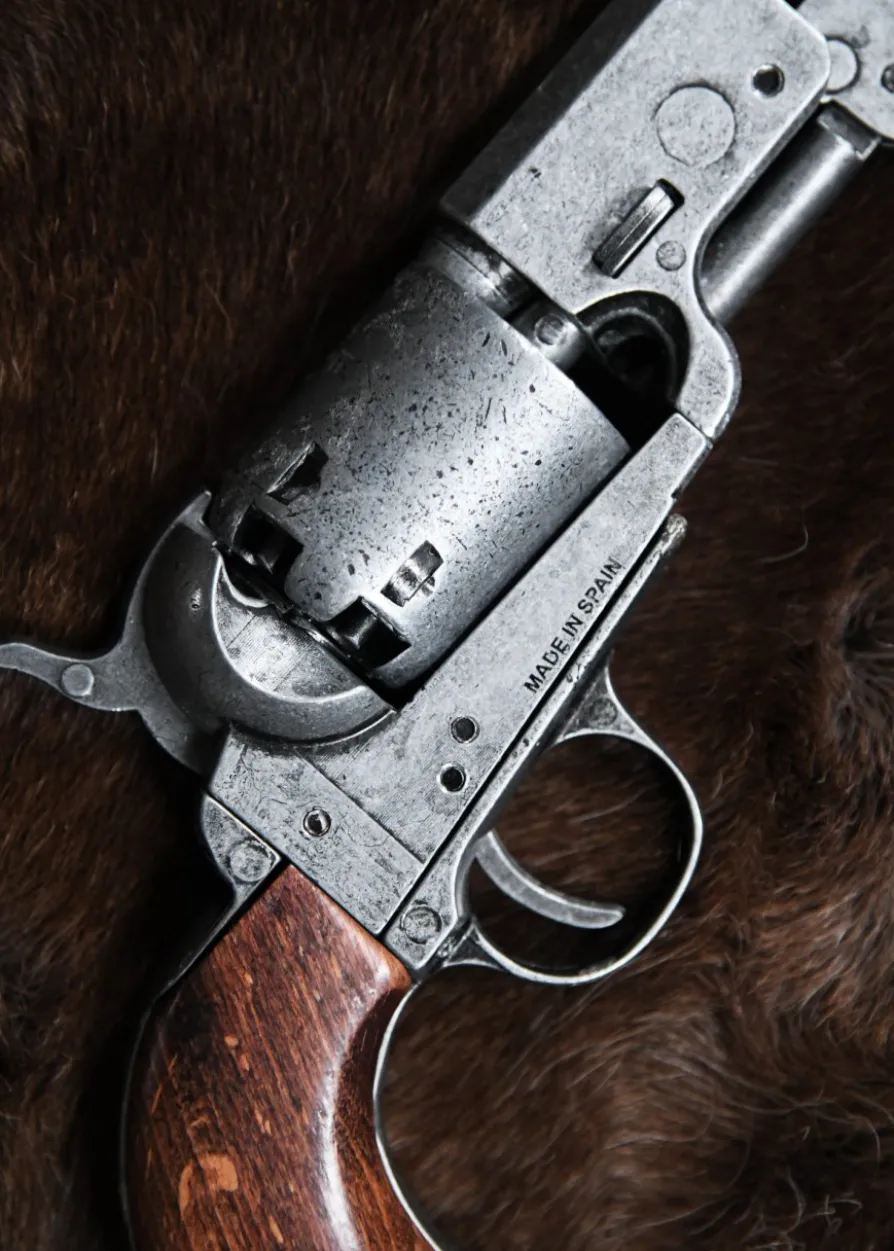 Colt Navy Perkussionsrevolver .36, Confederate Modell 1862, Altgrau, Replik
