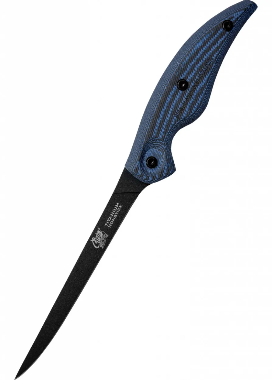 Cuda Professional Filetiermesser 15,2 cm Klinge, inkl. Scheide