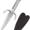 Damendolch, Stahl mit Lederscheide