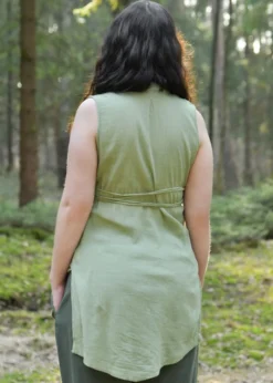 Damen Tunika Nimith, gewaschenes grün