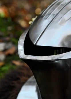 Deutscher Stechhelm, um 1500, 1,6 mm Stahl