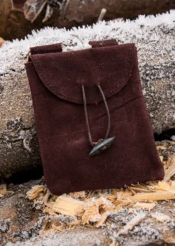 Dünne Ledertasche, klein