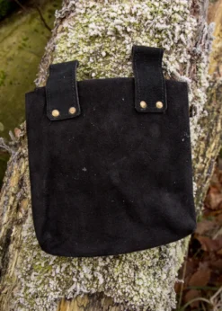 Dünne Ledertasche, mittel