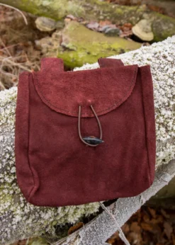 Dünne Ledertasche, mittel