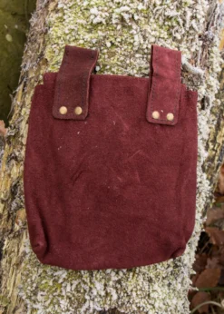 Dünne Ledertasche, mittel