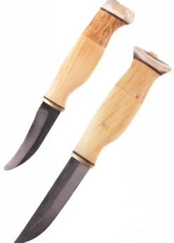 Doppelmesser mit Skinner, Wood-Jewel