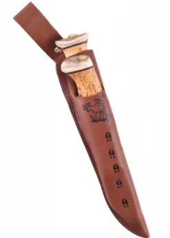 Doppelmesser mit Skinner, Wood-Jewel