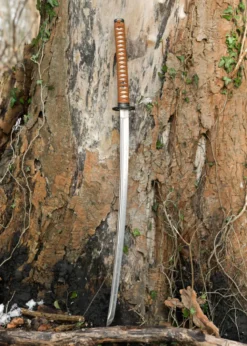 Dragon King Autumn Leaf Katana, geschmiedet