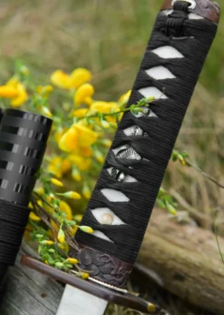 Dragon King Pine Crane Wakizashi