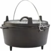 Dutch Oven 10l, Gusseiserner Topf 33 cm