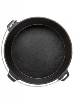 Dutch Oven 10l, Gusseiserner Topf 33 cm