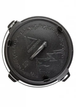 Dutch Oven 10l, Gusseiserner Topf 33 cm