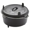 Dutch Oven 7l, Gusseiserner Topf 30 cm