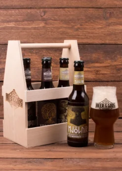 Eine Hand voll Götter - 5 Sorten Wackener Craft Beer nebst Glas