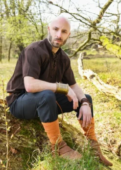 Einfache Mittelalter-Hose Hagen, dunkelblau