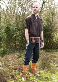 Einfache Mittelalter-Hose Hagen, dunkelblau