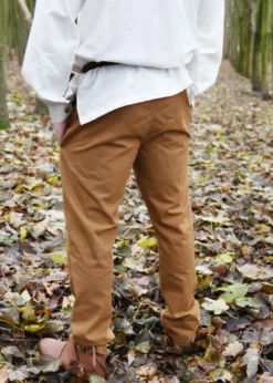 Einfache Mittelalter-Hose Hagen, beigebraun