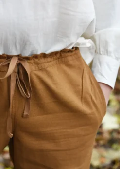Einfache Mittelalter-Hose Hagen, beigebraun