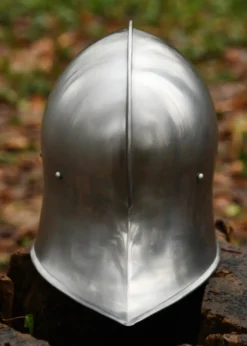 Einfacher Schaller, Mittelalter Helm, 1,6 mm Stahl, 15. Jahrhundert
