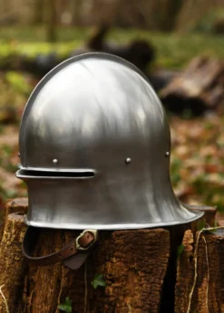 Einfacher Schaller, Mittelalter Helm, 1,6 mm Stahl, 15. Jahrhundert