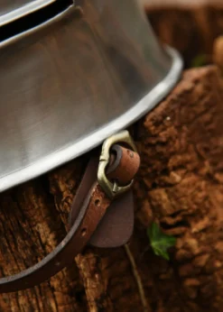 Einfacher Schaller, Mittelalter Helm, 1,6 mm Stahl, 15. Jahrhundert