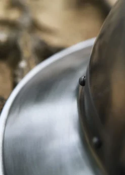 Eisenhut, Mittelalter Helm für Schaukampf, 2 mm Stahl, versch. Größen
