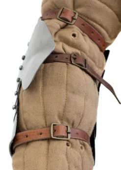 Ellbogenkachel, Polierter Stahl, Paar