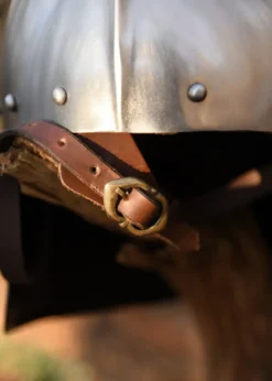 Englischer Bogenschützenhelm, 15. Jh., 1,6 mm Stahl