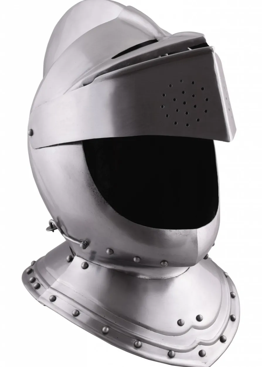 Englischer Geschlossener Helm, 1,6 mm Stahl