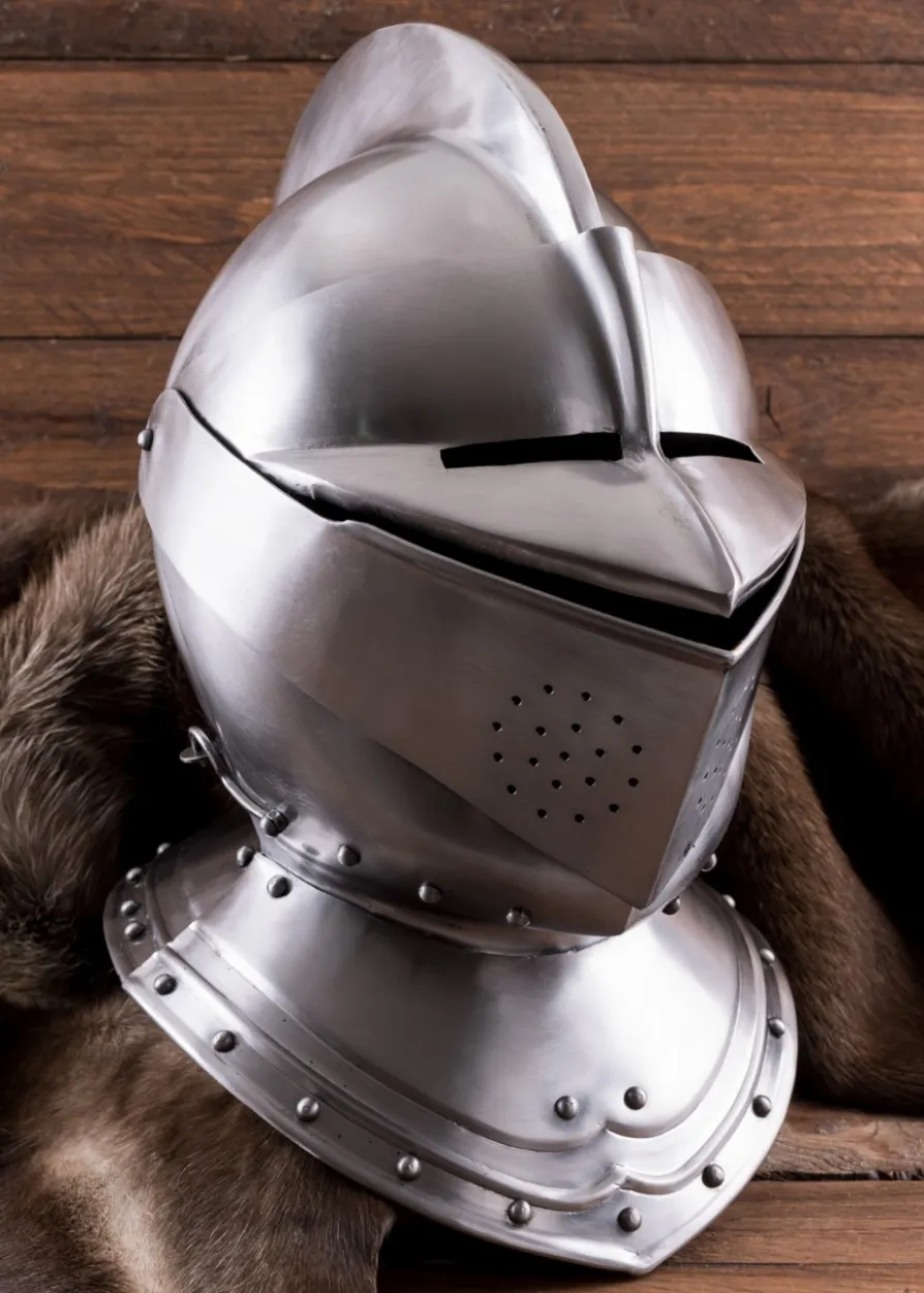 Englischer Geschlossener Helm, 1,6 mm Stahl