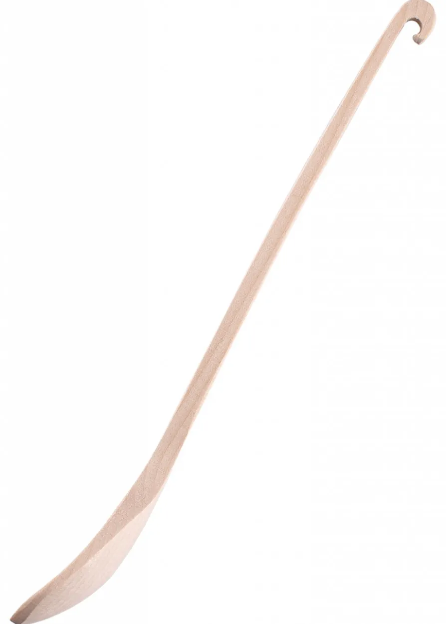 Esslöffel mit Haken, Ahorn, ca. 21 cm