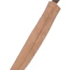 Essmesser mit Griff aus Holz, 23,5 cm, mit Scheide
